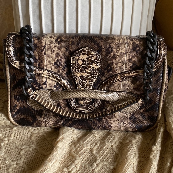 Bottega Veneta Snakeskin and Karung Rialto COA - Picture 2 of 15